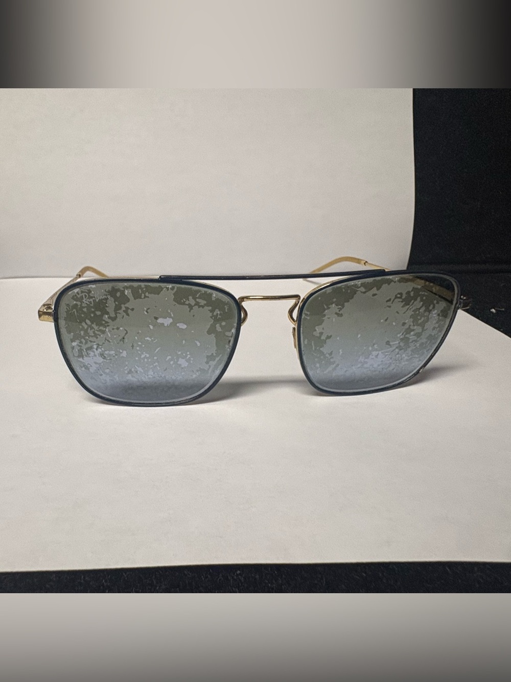Ray-Ban RB3588 Gold Metal Frames w/ Prescription Lenses
